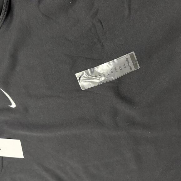 Nike Sportswear Club French Terry Crew Top Sweatshirt Black 637902-010 Men’s XXL - Picture 3 of 4